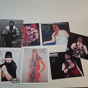 Independent Wrestling Signed Promo Lot